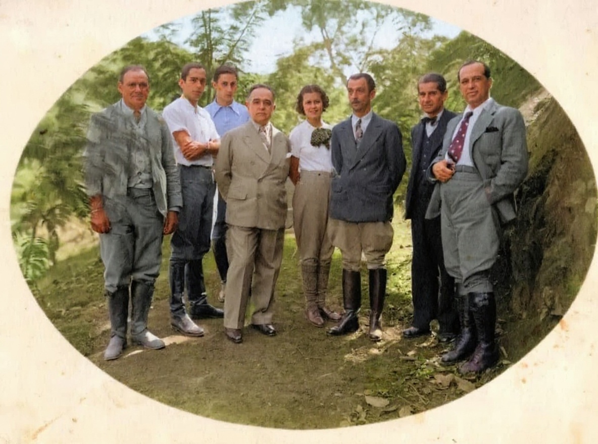 Getúlio Vargas, João de Rezende Tostes e Lahyr Paleta de Rezende Tostes (3)